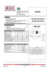1SS400-TP Datasheet Cover