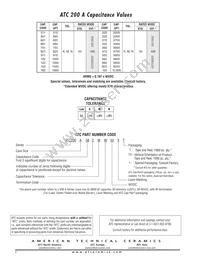 200A103KCA50XT Datasheet Page 2