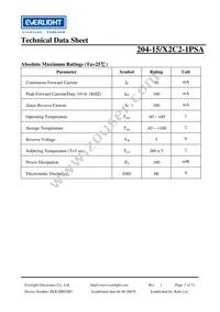 204-15/X2C2-1PSA Datasheet Page 3