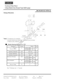 209-3SURSYGC/S530-A6 Datasheet Page 2