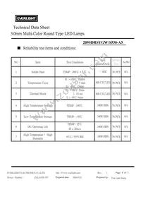 209SDRSYGW/S530-A3 Datasheet Page 6