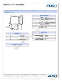 20HV13B103PN Datasheet Cover