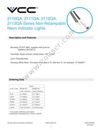 2113QA5 Datasheet Cover