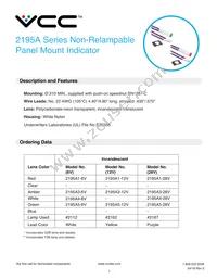 2195A1-12V Datasheet Cover