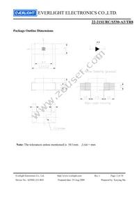 22-21SURC/S530-A3/TR8 Datasheet Page 2