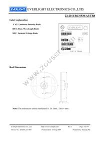 22-21SURC/S530-A3/TR8 Datasheet Page 5