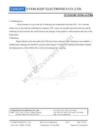 22-21SURC/S530-A3/TR8 Datasheet Page 9