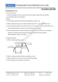 22-21UBC/C430/TR8 Datasheet Page 8