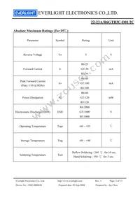 22-23A/R6GTB3C-D01/2C Datasheet Page 3