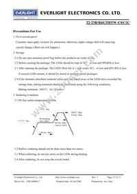 22-23B/R6GTBTW-C01/2C Datasheet Page 12