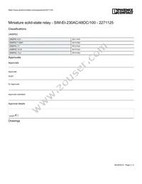 2271125 Datasheet Page 3