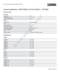 2277022 Datasheet Page 2