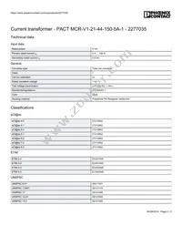 2277035 Datasheet Page 2