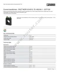 2277129 Datasheet Cover