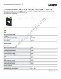 2277158 Datasheet Cover