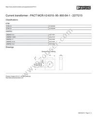 2277213 Datasheet Page 3