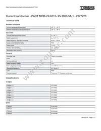 2277226 Datasheet Page 2