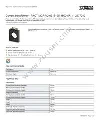 2277242 Datasheet Cover