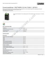 2277611 Datasheet Cover