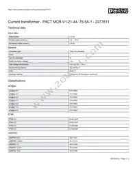 2277611 Datasheet Page 2