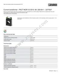 2277637 Datasheet Cover