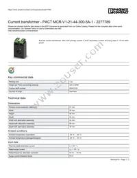 2277789 Datasheet Cover