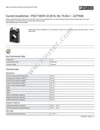 2277828 Datasheet Cover