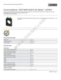 2277873 Datasheet Cover