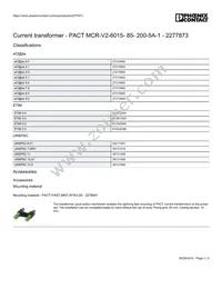 2277873 Datasheet Page 3