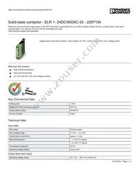 2297154 Datasheet Cover