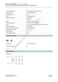 2297196 Datasheet Page 3