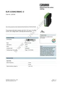 2297206 Datasheet Cover