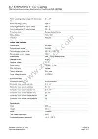 2297222 Datasheet Page 2