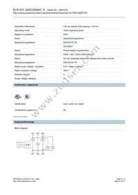 2297316 Datasheet Page 3