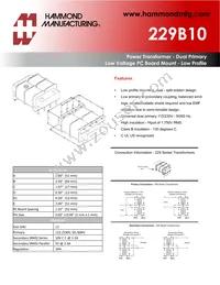 229B10 Datasheet Cover