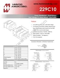 229C10 Datasheet Cover