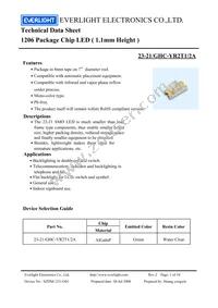 23-21/GHC-YR2T1/2A Datasheet Cover