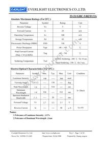 23-21/GHC-YR2T1/2A Datasheet Page 3