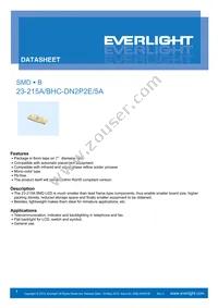 23-215A/BHC-DN2P2E/5A Datasheet Cover