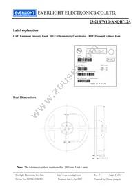 23-21B/W1D-ANQHY/2A Datasheet Page 8