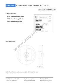 23-21SYGC/S530-E2/TR8 Datasheet Page 5