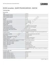 2320102 Datasheet Page 3