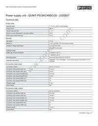 2320827 Datasheet Page 3