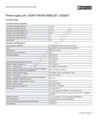 2320827 Datasheet Page 4