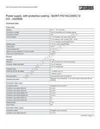 2320908 Datasheet Page 3