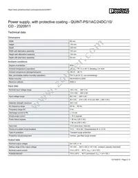 2320911 Datasheet Page 2