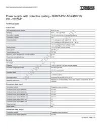 2320911 Datasheet Page 3