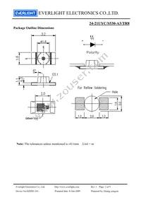 24-21UYC/S530-A3/TR8 Datasheet Page 2