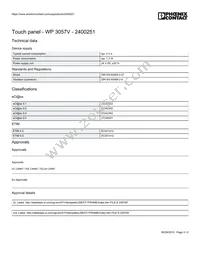 2400251 Datasheet Page 3