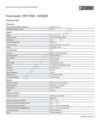 2400285 Datasheet Page 2